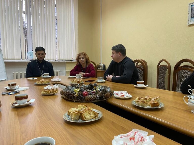 Встреча преподавателей ИСТ РГУТИС со священником