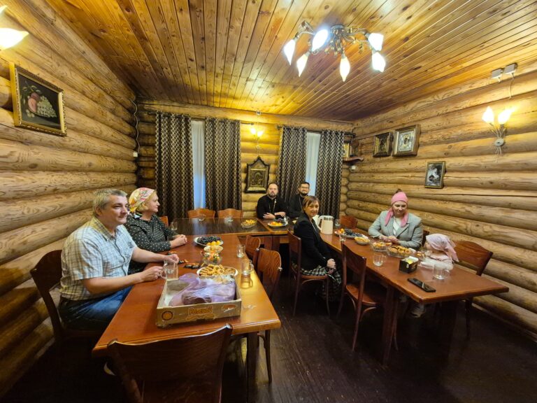 Встреча с семьями военнослужащих в Георгиевском храме г.о. Подольск